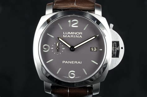 panerai 351 review|PANERAI PAM 351 Luminor Marina Tobacco Sandwich Dial.